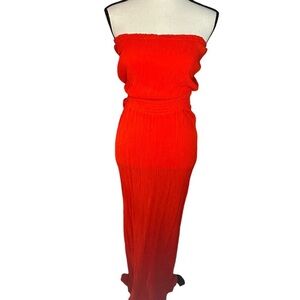 H&M Bright Orange Dress